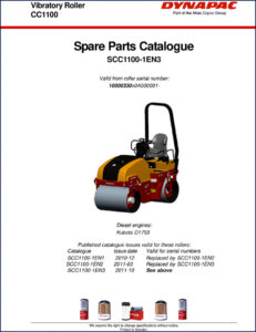 dynapac cc1100 parts catalog, dynapac parts catalog, dynapac cc1100