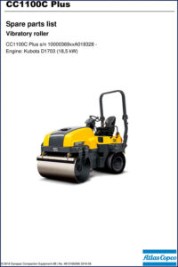 dynapac cc1100c plus 2016 parts catalog, dynapac parts catalog, dynapac cc1100c