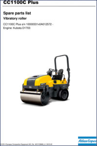 dynapac cc1100c plus 2015 parts catalog, dynapac parts catalog, dynapac cc1100c