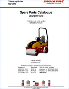 dynapac cc1200 2011 parts catalog, dynapac parts catalog, dynapac cc1200