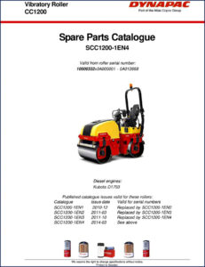 dynapac cc1200 2014 parts catalog, dynapac parts catalog, dynapac cc1200