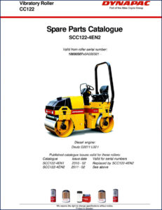 dynapac cc122 2003 parts catalog, dynapac parts catalog, dynapac cc122