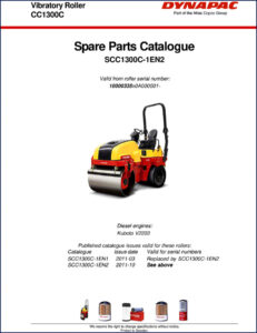 dynapac cc1300c 2011 parts catalog, dynapac parts catalog, dynapac cc1300c