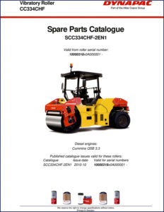 dynapac cc334chf 2010 parts catalog, dynapac parts catalog, dynapac cc334chf