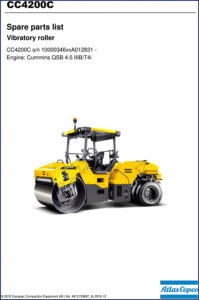 dynapac cc4200c 2016 parts catalog, dynapac parts catalog, dynapac cc4200c