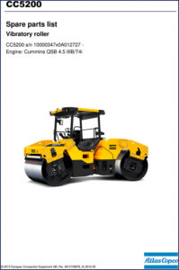 dynapac cc5200 2015 parts catalog, dynapac parts catalog, dynapac cc5200