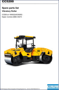 dynapac cc5200 2014 parts catalog, dynapac parts catalog, dynapac cc5200