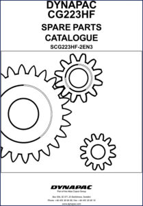 dynapac cg223hf parts catalog, dynapac parts catalog, dynapac cg223hf