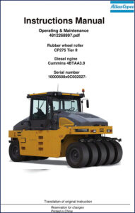 dynapac cp275 operators manual, dynapac manual, dynapac cp275