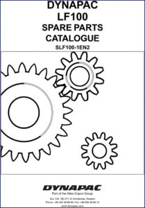 dynapac lf100 parts catalog, dynapac parts catalog, dynapac lf100