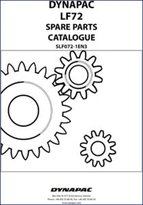 dynapac lf72 parts catalog, dynapac parts catalog, dynapac lf72