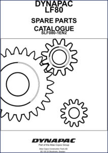 dynapac lf80 parts catalog, dynapac parts catalog, dynapac lf80