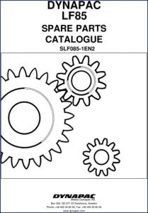 dynapac lf85 parts catalog, dynapac parts catalog, dynapac lf85