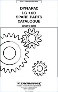 dynapac lg 160 parts catalog, dynapac parts catalog, dynapac lg