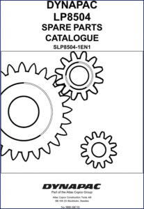 dynapac lp8504 parts catalog, dynapac parts catalog, dynapac lp8504