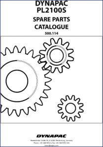 dynapac pl2100s parts catalog, dynapac parts catalog, dynapac pl2100s