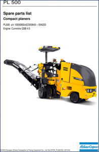 dynapac pl500 2015 parts catalog, dynapac parts catalog, dynapac pl500