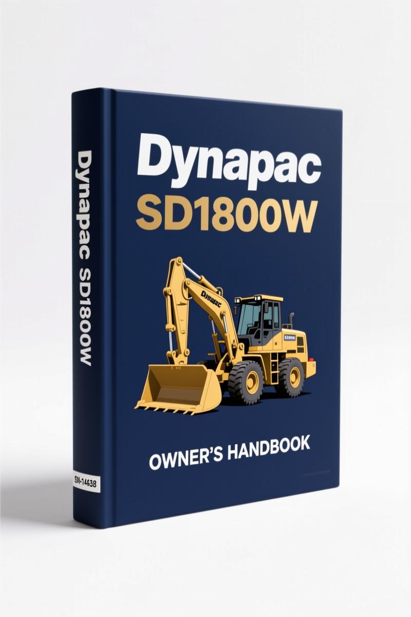 dynapac sd1800w operators manual, dynapac manual, dynapac sd1800w