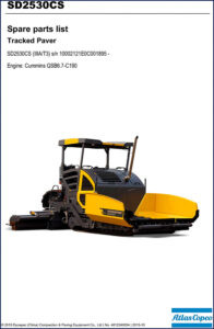 dynapac sd2530cs 2015 parts catalog, dynapac parts catalog, dynapac sd2530cs
