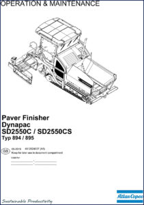 dynapac sd2550cs, sd2550c operators manual, dynapac manual, dynapac sd2550cs,