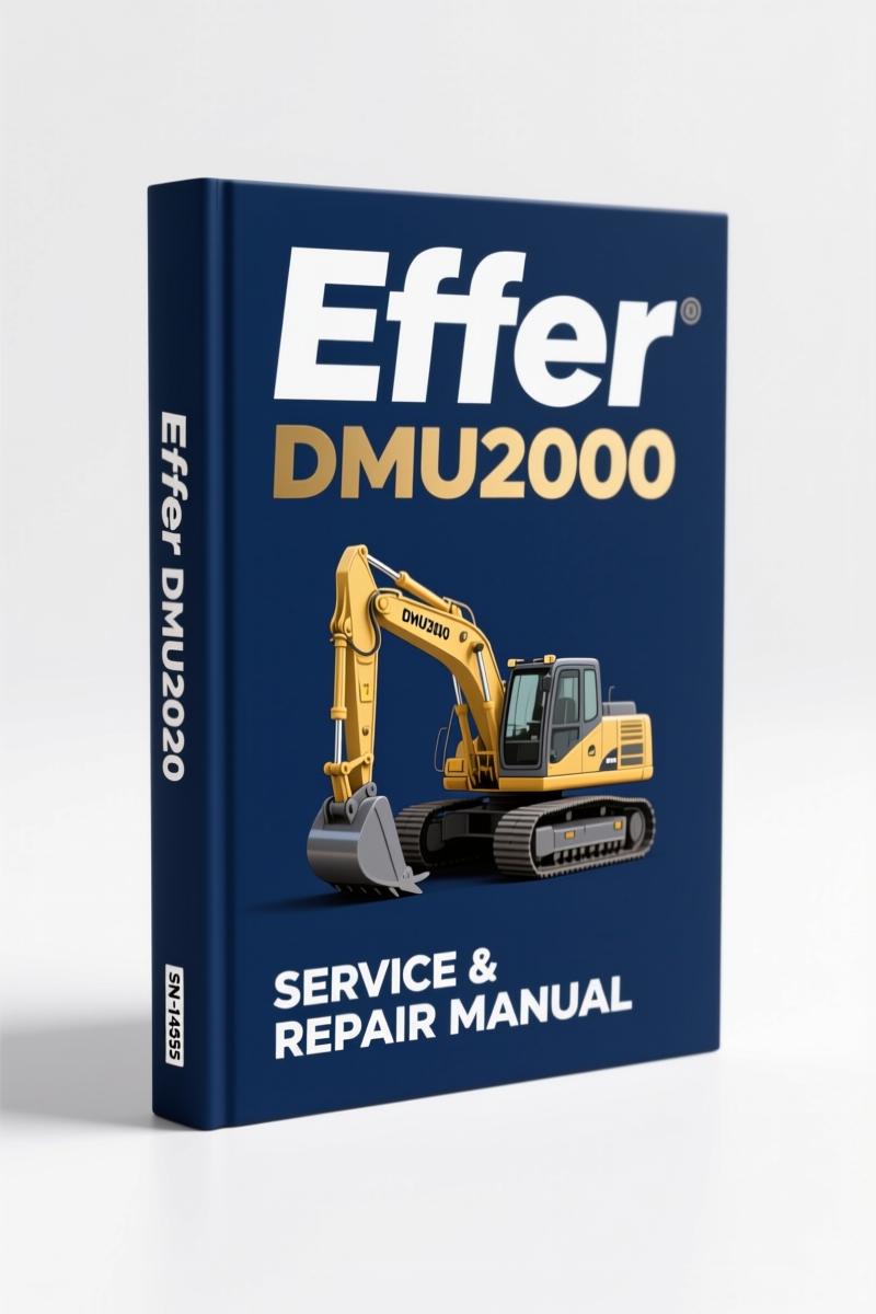 effer dmu2000 2002 service manual, effer service manual, effer dmu2000
