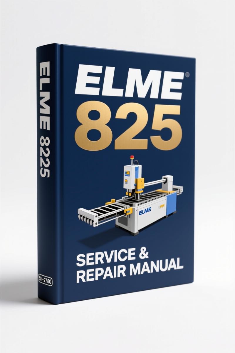 elme 825 technical manual, elme manual, elme 825