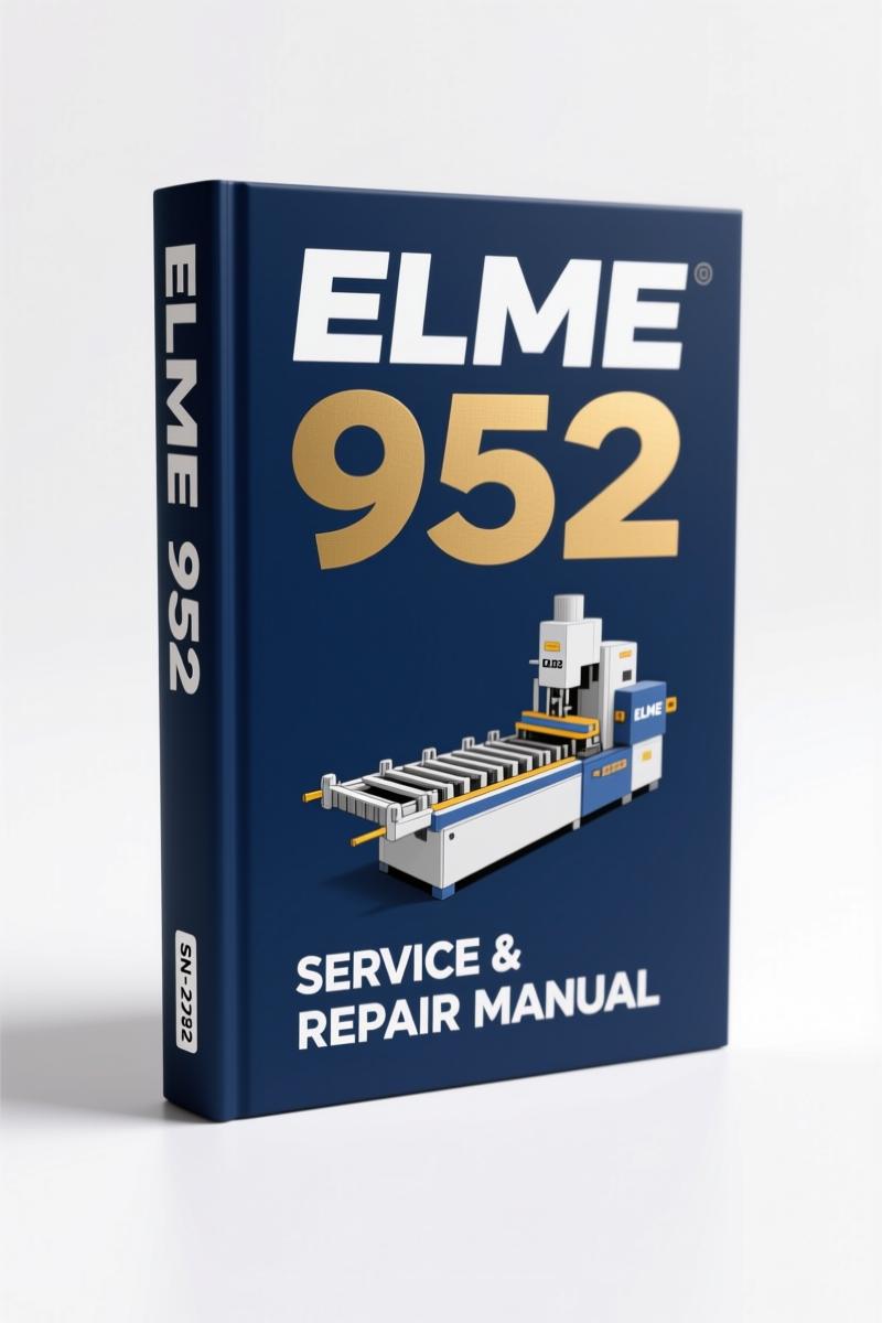 elme 952 2004 service manual, elme service manual, elme 952
