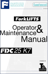 fantuzzi fdc 25 k7 operators manual, fantuzzi manual, fantuzzi fdc