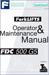 fantuzzi fdc 500 g5 operators manual, fantuzzi manual, fantuzzi fdc