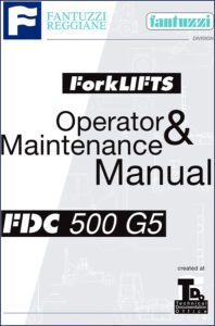 fantuzzi fdc 500 g5 operators manual, fantuzzi manual, fantuzzi fdc