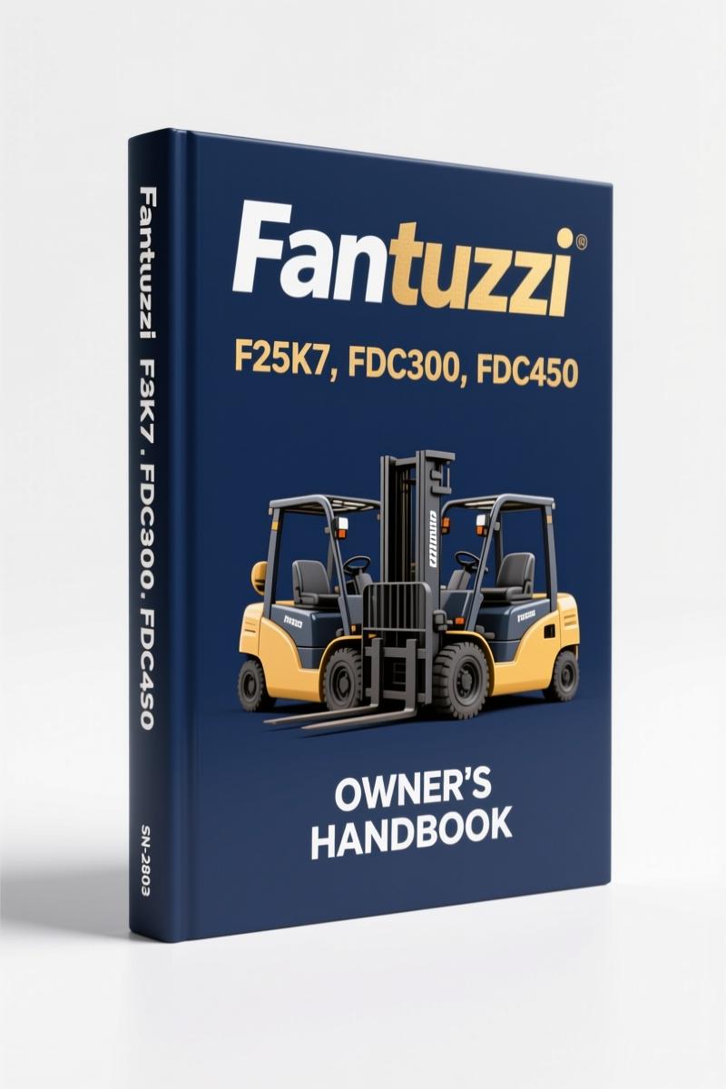 fantuzzi f25k7, fdc300, fdc450 operators manual, fantuzzi manual, fantuzzi f25k7,