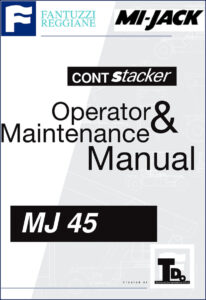 fantuzzi mj 45 operators manual, fantuzzi manual, fantuzzi mj