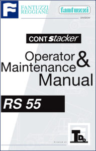 fantuzzi rs 55 operators manual, fantuzzi manual, fantuzzi rs