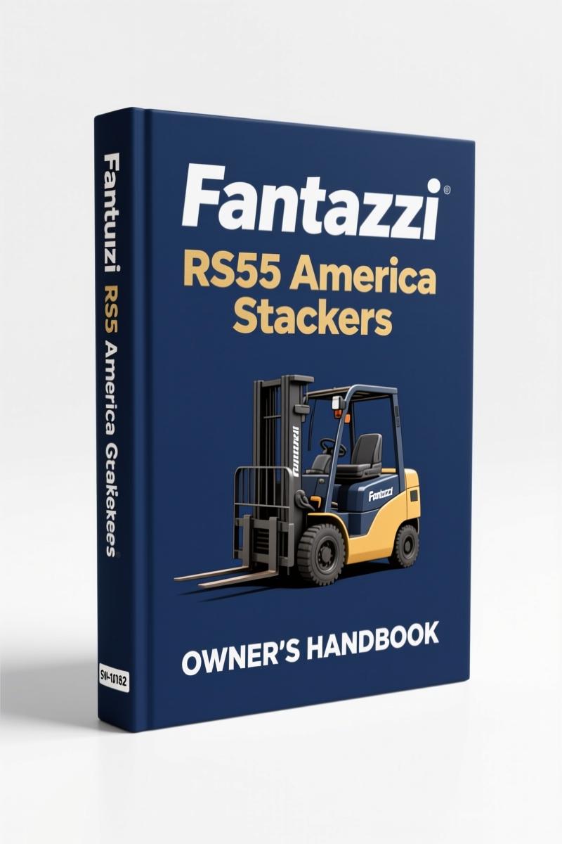 fantuzzi rs55 america stackers operators manual, fantuzzi manual, fantuzzi rs55