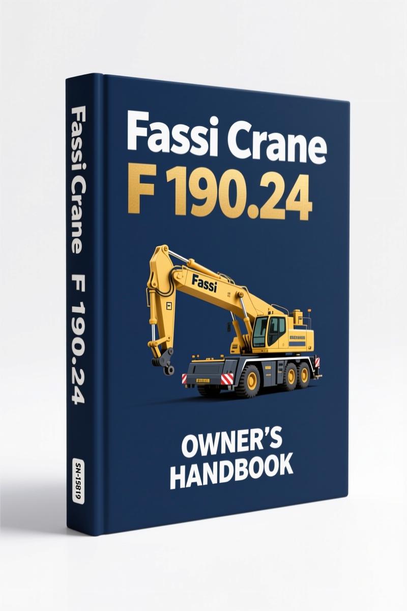 fassi crane f 190.24 user manual, fassi crane manual, fassi crane crane