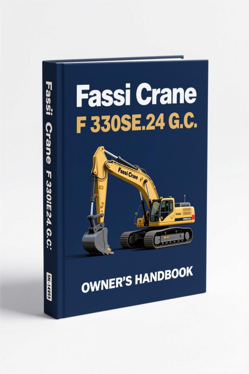 fassi crane f 330se.24 g.c. 2008 operators manual, fassi crane manual, fassi crane crane