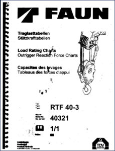 tadano faun rtf 40, tadano faun manual, tadano faun faun