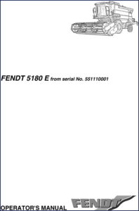 fendt 5180e operators manual, fendt manual, fendt 5180e
