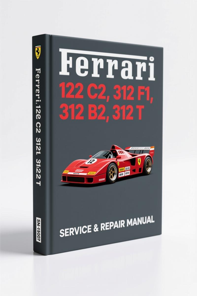 ferrari 126 c2, 312 f1, 312 b2, 312, ferrari manual, ferrari 126