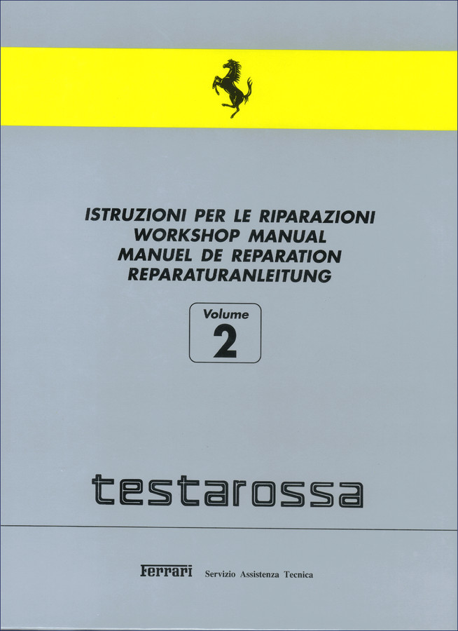 ferrari 512 tr workshop manual, ferrari workshop manual, ferrari 512