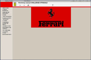 ferrari challenge stradale workshop manual, ferrari workshop manual, ferrari challenge
