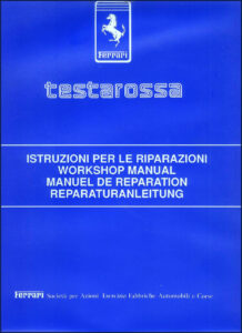 ferrari testarossa workshop manual, ferrari workshop manual, ferrari testarossa