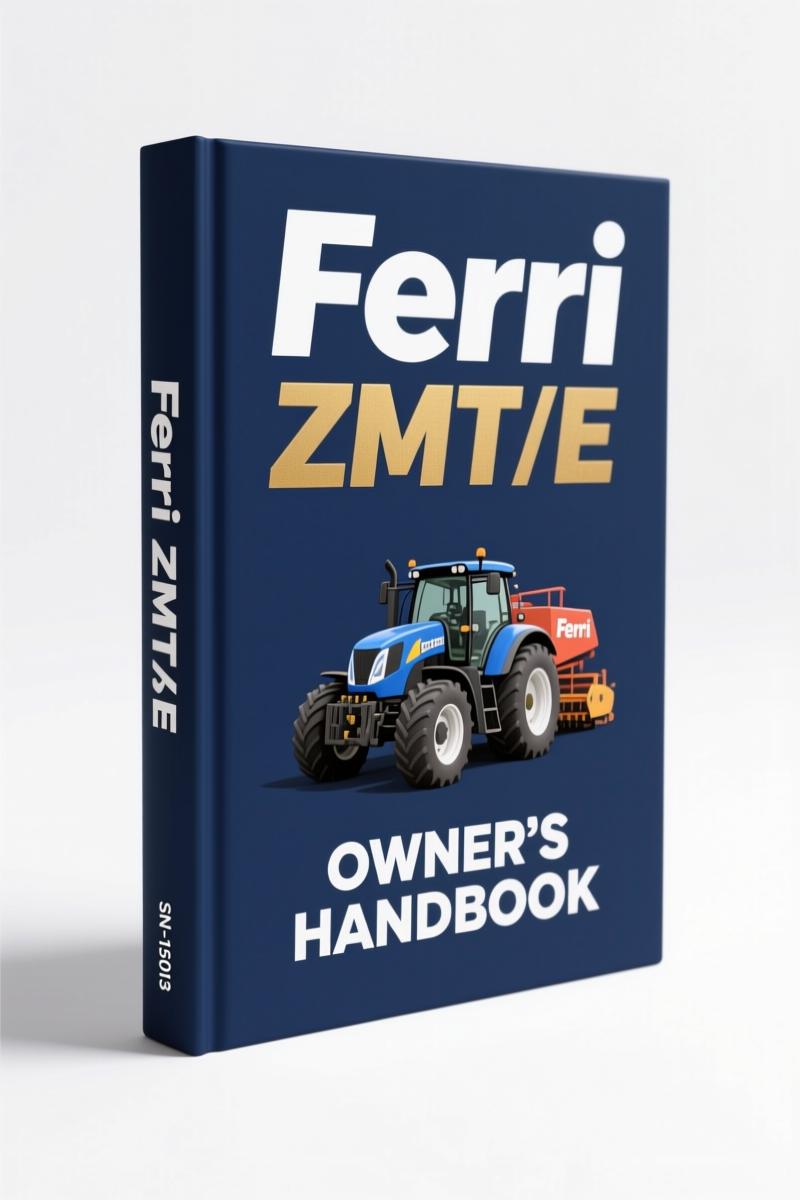 ferri zmt/e 2004 user manual, ferri manual, ferri zmt/e