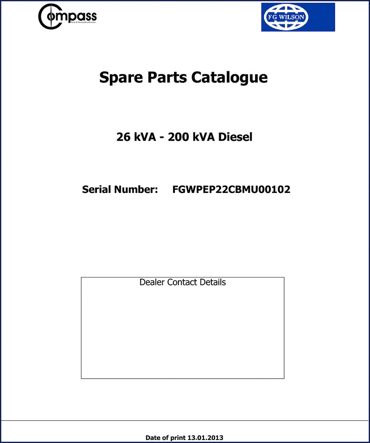 fg wilson 200 kva, 26 kva 2013 parts, fg wilson parts catalog, fg wilson wilson