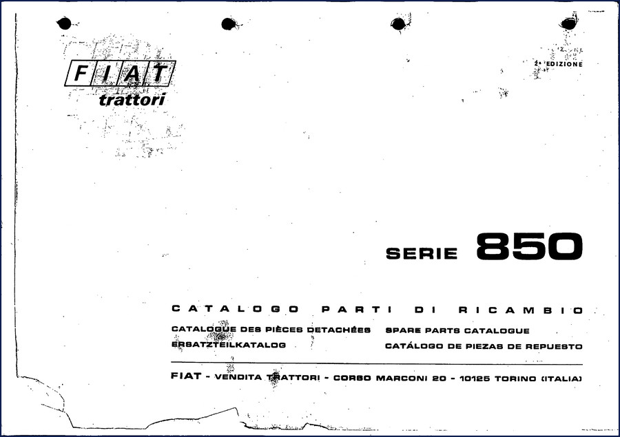 fiat 850 & 850 germania parts catalog, fiat powertrain technologies parts catalog, fiat powertrain technologies 850