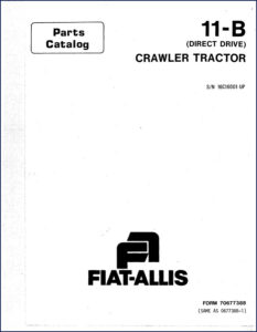 fiat, fiat-allis manual