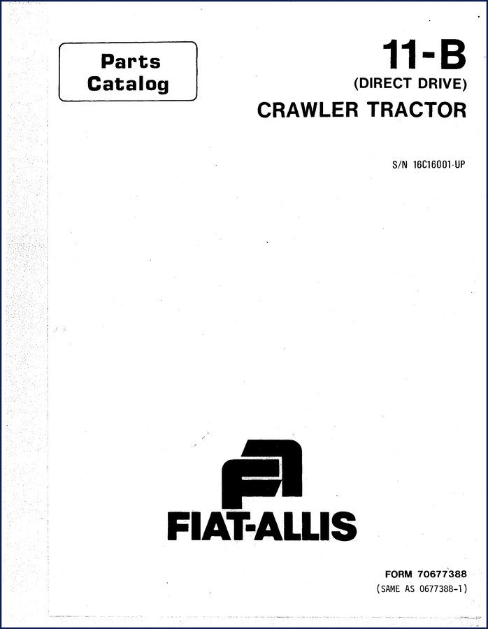 fiat, fiat-allis manual