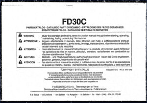 fiat powertrain technologies fd30c 1991 parts catalog, fiat powertrain technologies parts catalog, fiat powertrain technologies powertrain