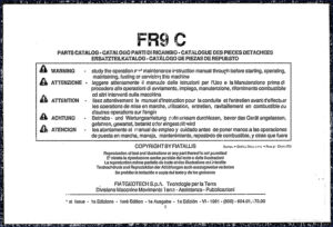 fiat powertrain technologies fr9 c 1991 parts catalog, fiat powertrain technologies parts catalog, fiat powertrain technologies powertrain