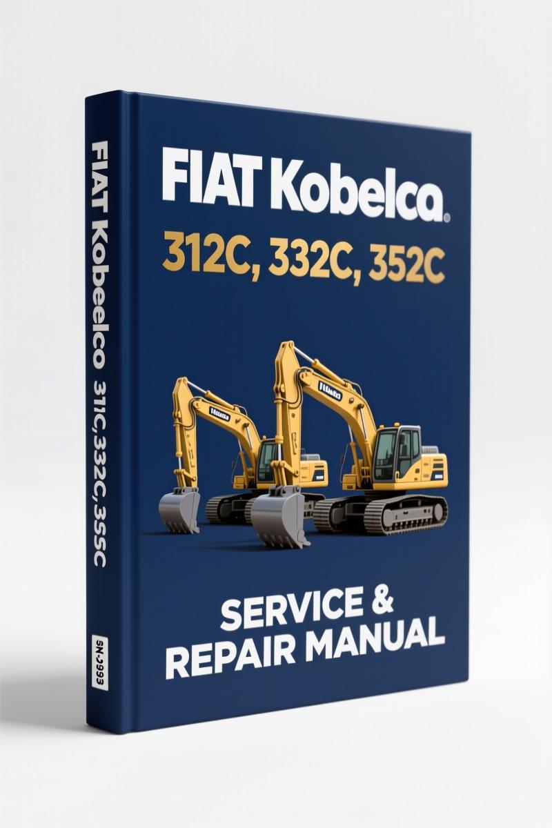 fiat kobelco 312c, 332c, 352c parts catalog, fiat kobelco parts catalog, fiat kobelco kobelco
